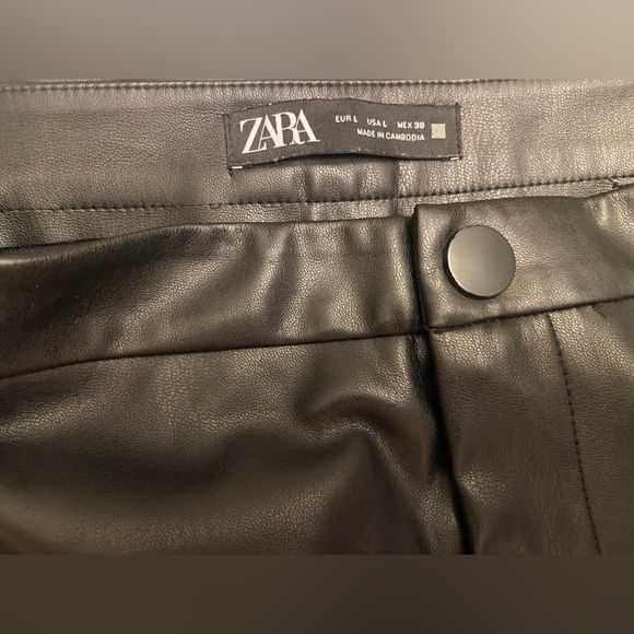 Zara Black High-Waisted Leggings - Picture 7 of 7